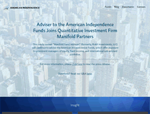 Tablet Screenshot of americanindependence.com